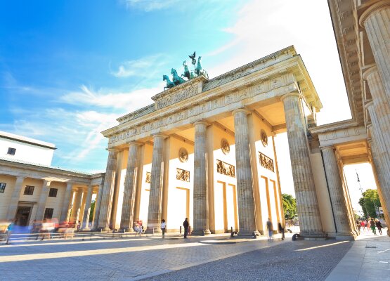 Blick auf das Brandenburger Tor