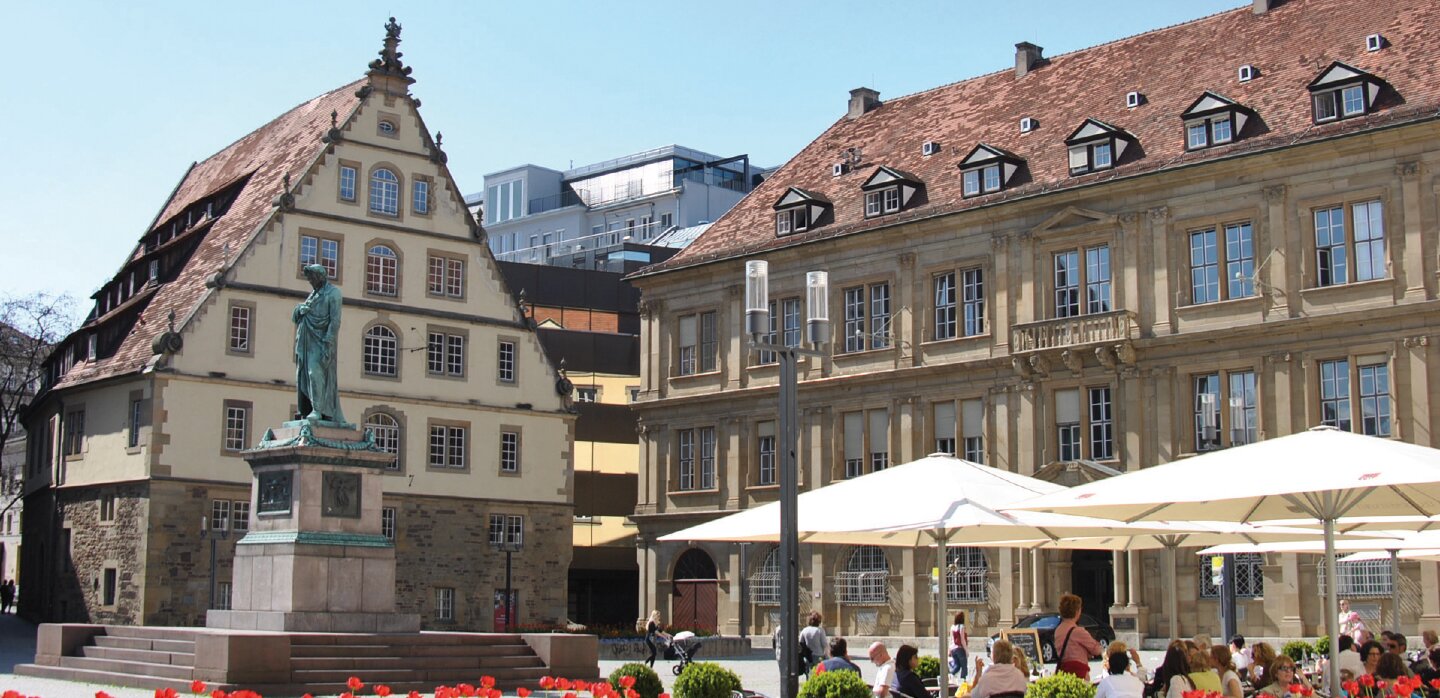 Schillerplatz in Stuttgart